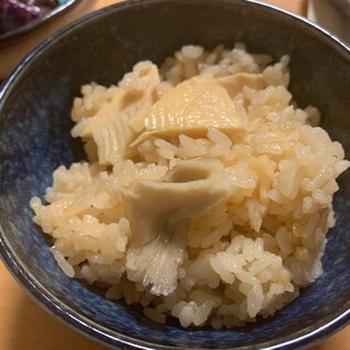 たけのこと舞茸の炊き込みご飯